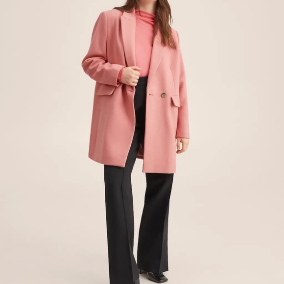 Lapels wool coat - Picture 2 of 2